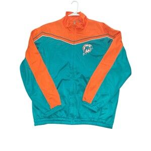 G-III Apparel MIAMI DOLPHINS Full Zip Jacket Size XXL 2XL NFL